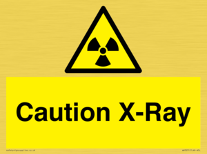 Caution X-Ray